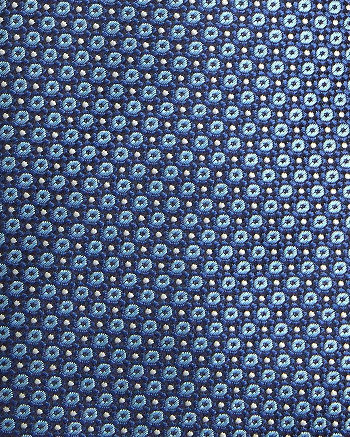 Canali Silk Classic Mirco Floral Tie 3