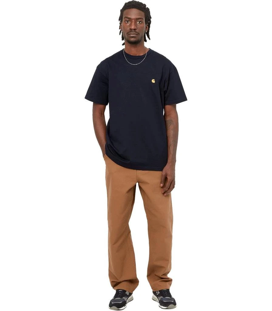 Carhartt Wip S/s Chase Dark Navy T-shirt 2