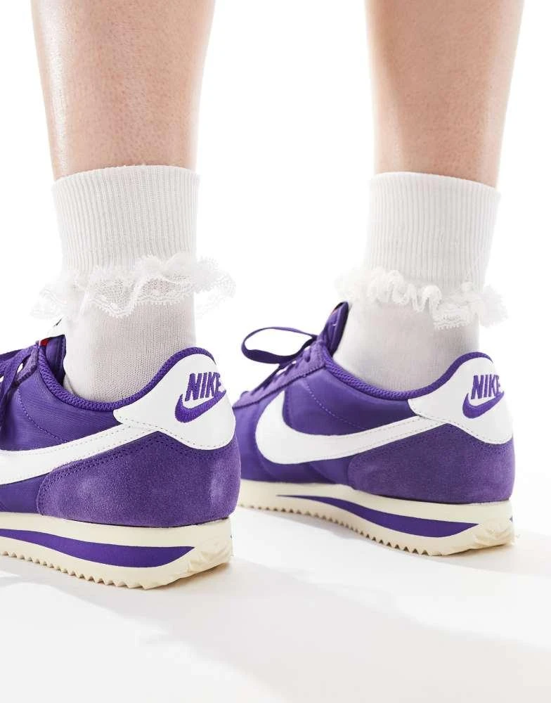 NIKE Nike Cortez TXT trainer in purple 4