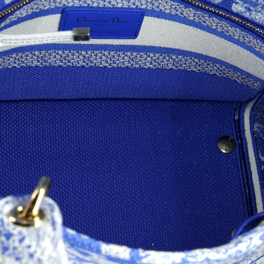 Dior Lady D-Lite Bag Embroidered Canvas Medium 5