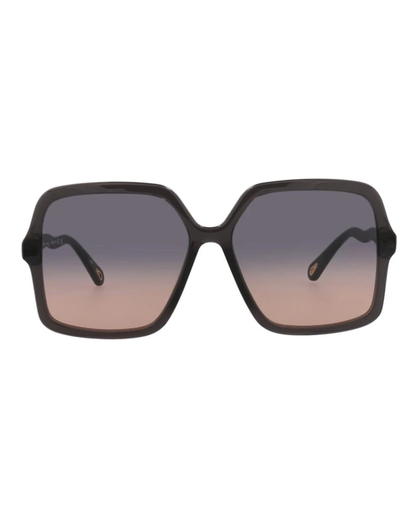 Chloé Square-Frame Bio Acetate Sunglasses 1