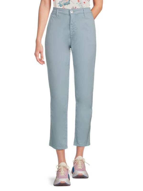 AG Jeans Solid Flat Front Pants 1