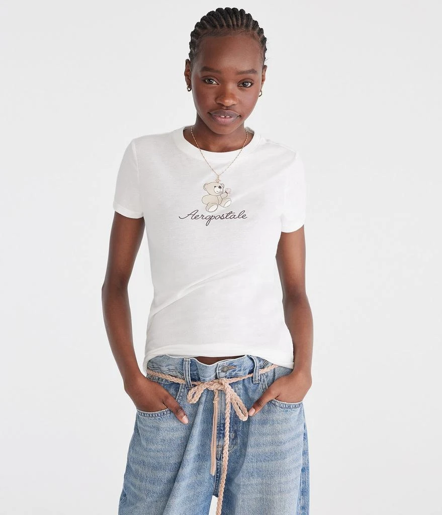 Aeropostale Teddy Bear Graphic Tee 1