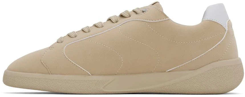 Hugo Boss Beige Cupsole Logo Detail Sneakers 3