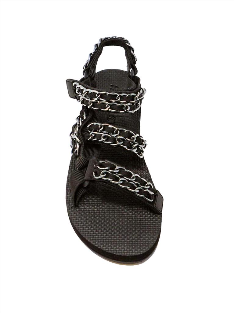 Arizona Love Women's Trekky Chain Sandals In Trio Chain