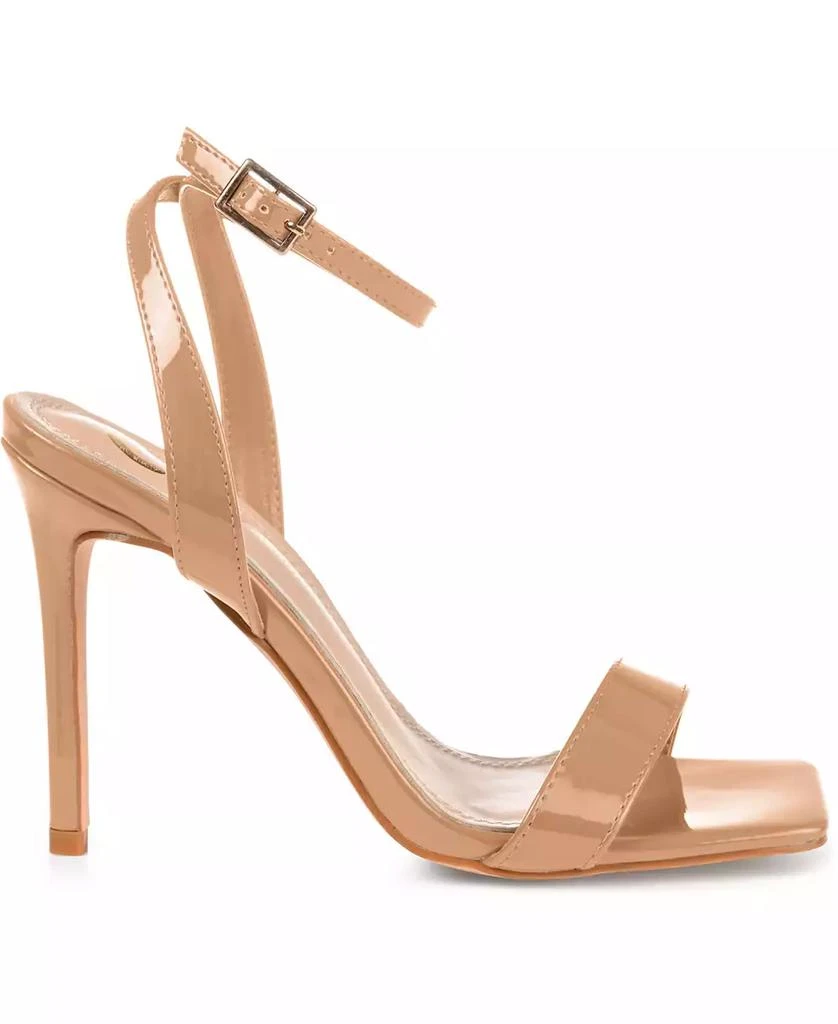 Journee Collection Women's Dorian Stiletto Square Toe Sandals 6
