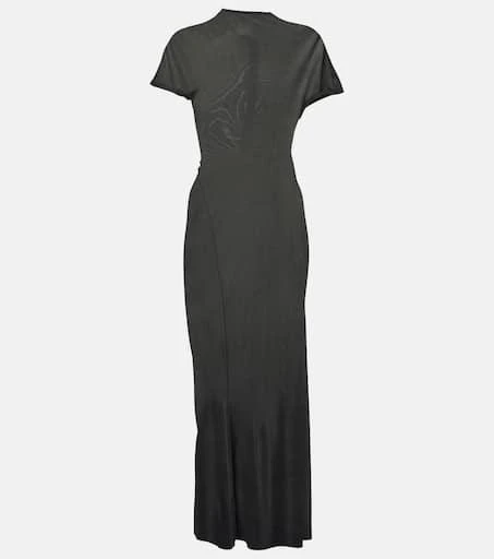 Khaite Yenza jersey maxi dress 1