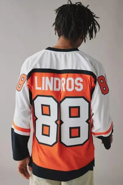 Mitchell & Ness Mitchell & Ness NHL Philadelphia Flyers 1996-97 Eric Lindros Hockey Jersey 2