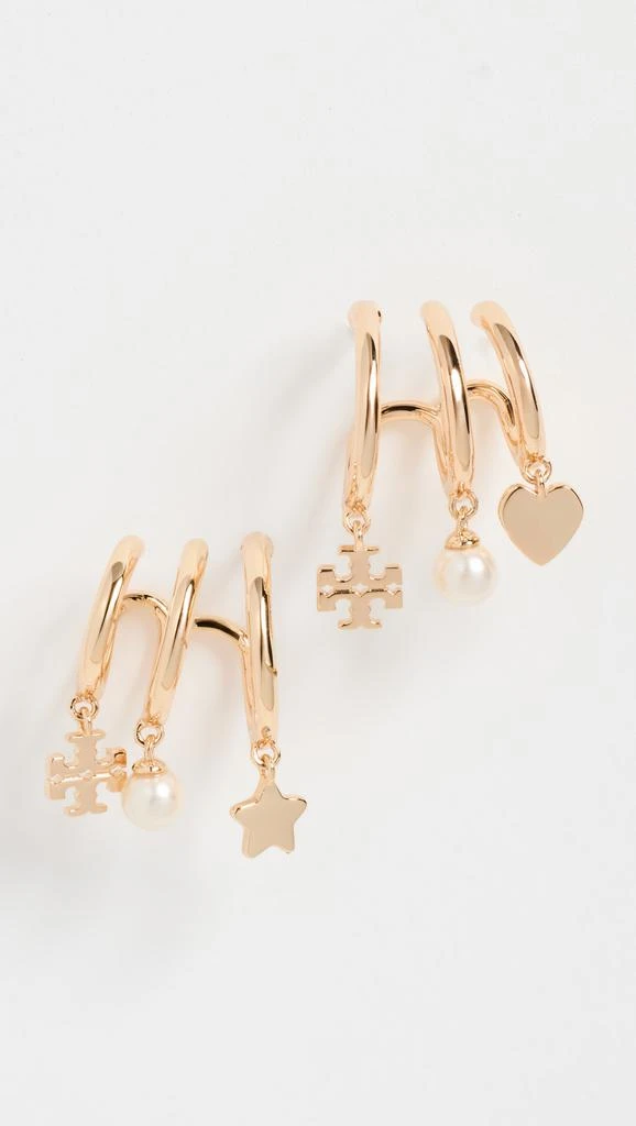 Tory Burch Kira Multi Hoop Earrings 1