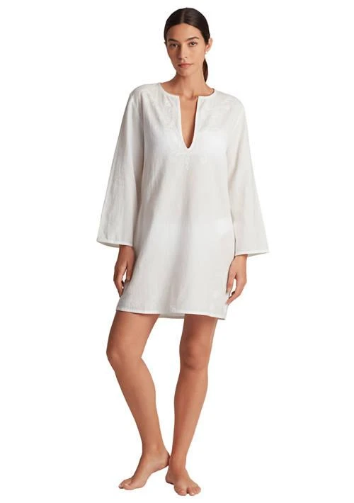 Ralph Lauren Ralph Lauren Embroidered Chainstitch Tunic Swim Cover Up 1