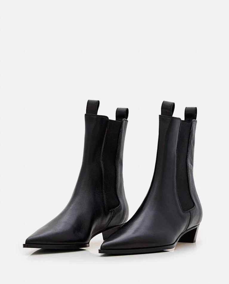 Aeyde Kiki Leather Pointed Toe Boots 2