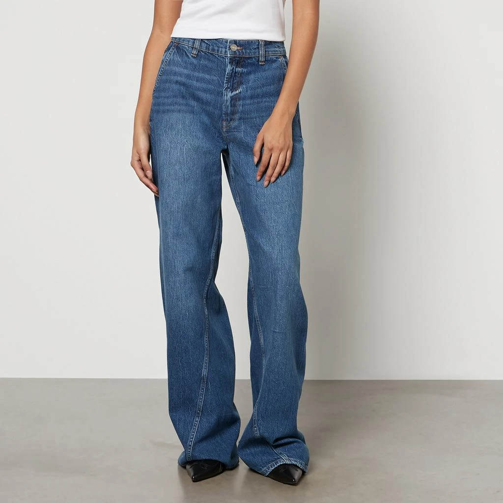ANINE BING Briley Denim Wide-Leg Jeans 1
