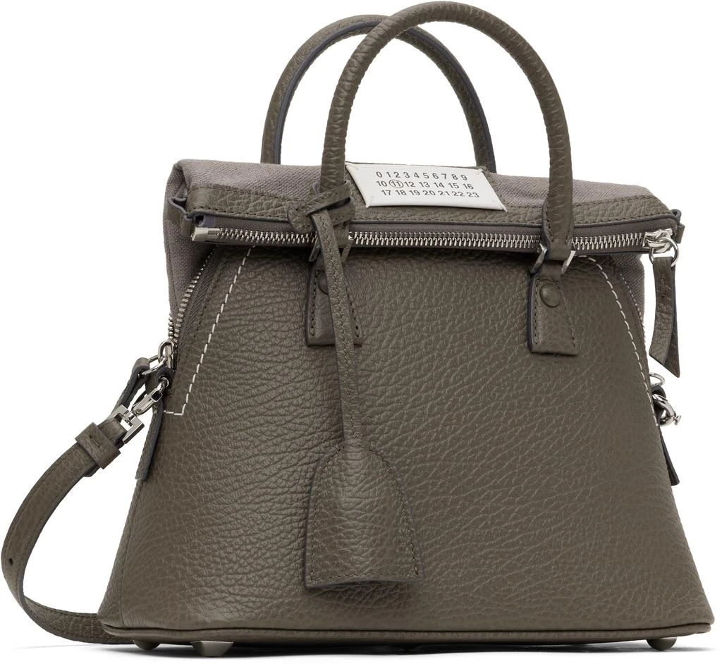 MAISON MARGIELA Gray 5AC Classique Mini Bag 2