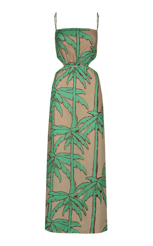 chinese dress ladies Johanna Ortiz Women's Another Chance Strapless Maxi Dress - Ecru Marsala