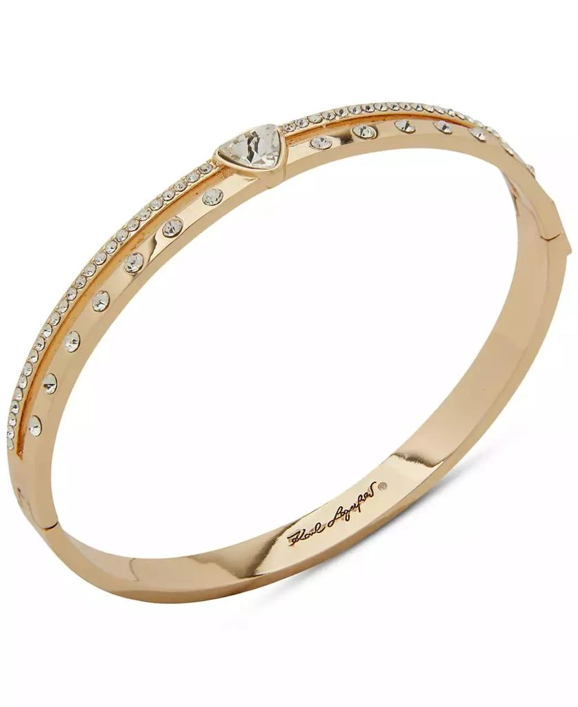Karl Lagerfeld Paris Crystal Double-Row Bangle Bracelet