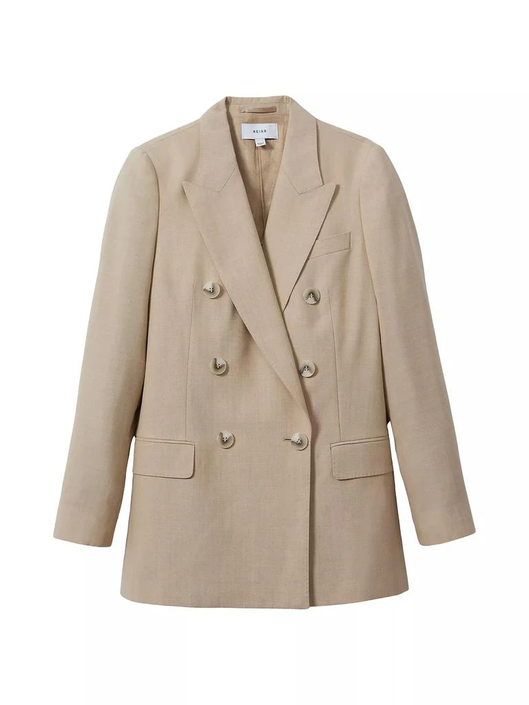 REISS Sadie Wool Double-Breasted Blazer 1