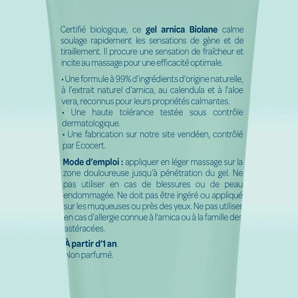 Biolane Gel À L'Arnica Certifié Biologique 4