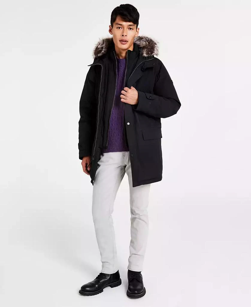 Michael Kors Michael Kors Men's Hooded Bib Snorkel Parka, Created for Macy's 3
