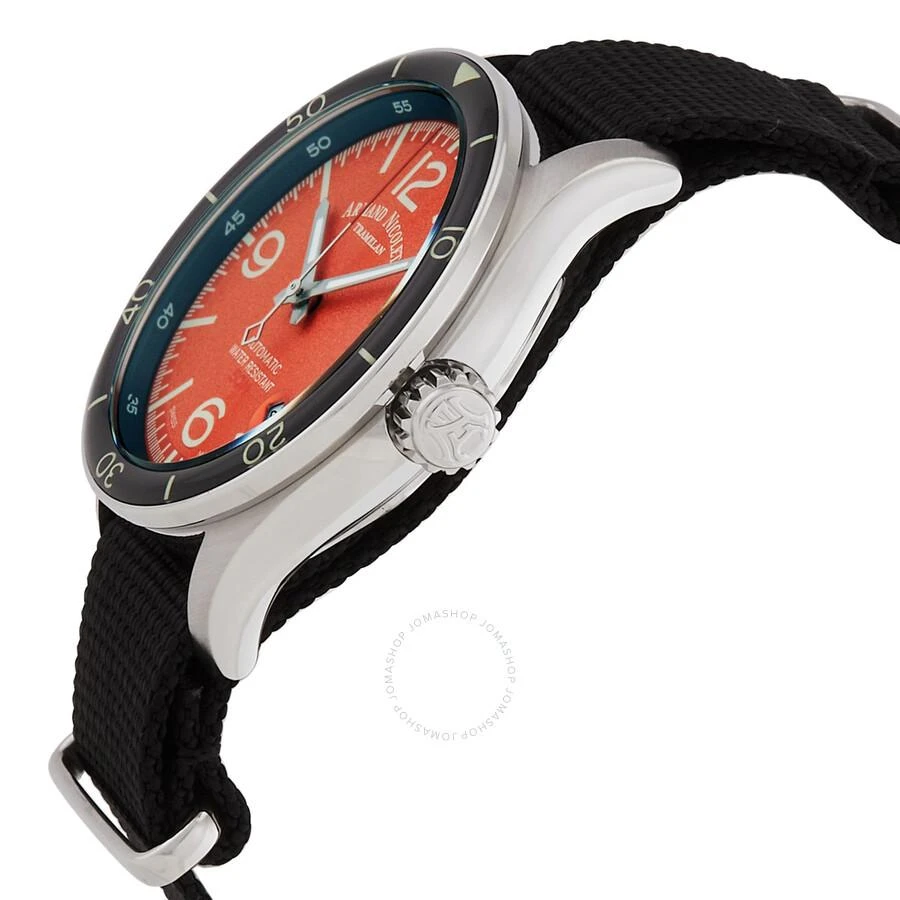 Armand Nicolet M2H Automatic Orange Dial Men's Watch A740HNA-OR-BN22481AANN 2