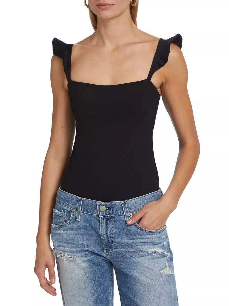 Susana Monaco Flutter-Strap Tank Top 3