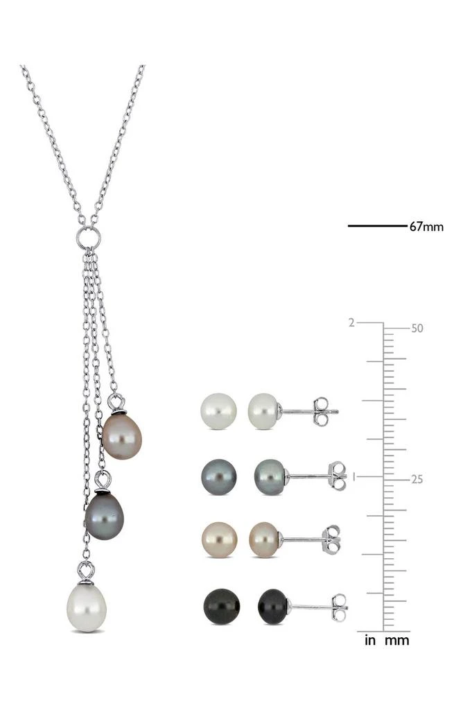 DELMAR Cultured Freshwater Pearl Pendant Necklace 2