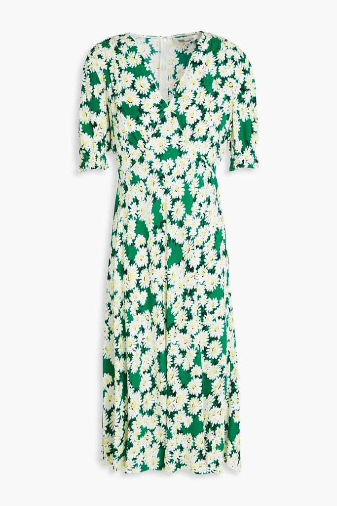 Diane von Furstenberg Jemma floral-print crepe midi dress 1