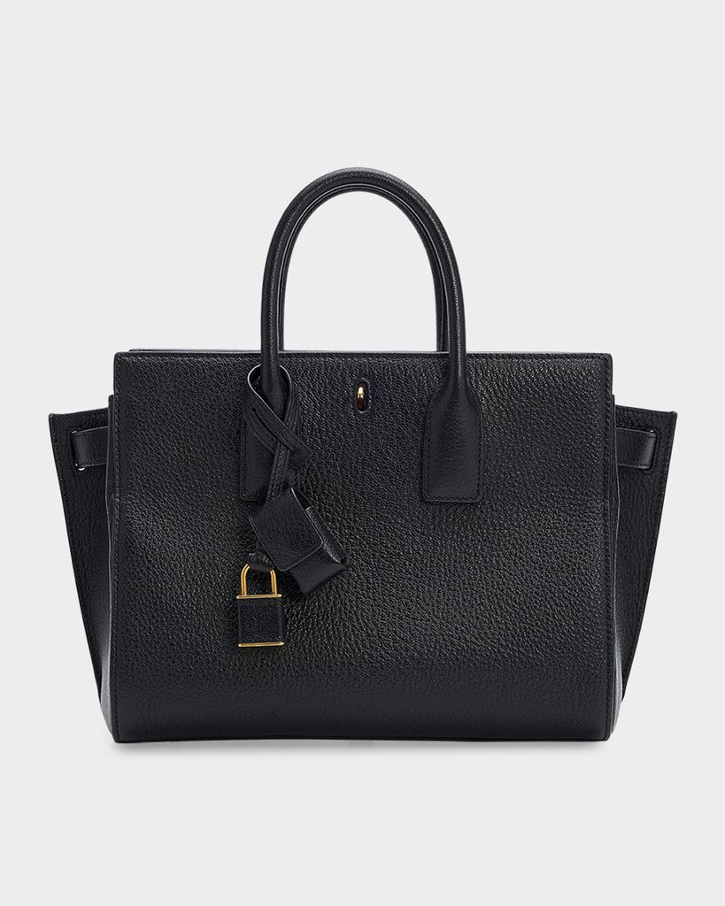 Yves Saint Laurent Cassandre Mini YSL Cube Pouch in Quilted Smooth