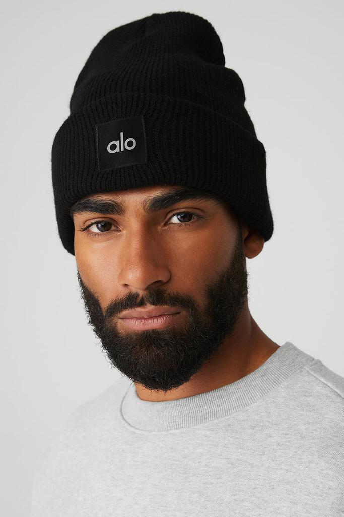 Alo Off-Duty Cap - Black/Black - Hats - Free Shipping