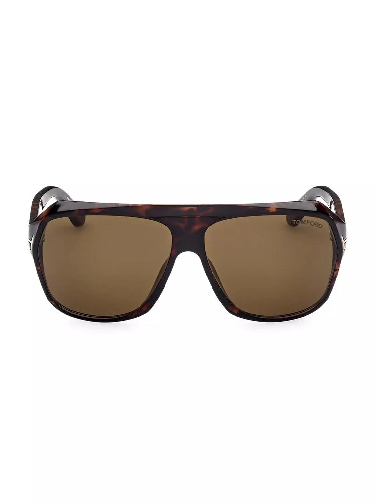 Tom Ford Hawkings-02 62MM Navigator Sunglasses 1