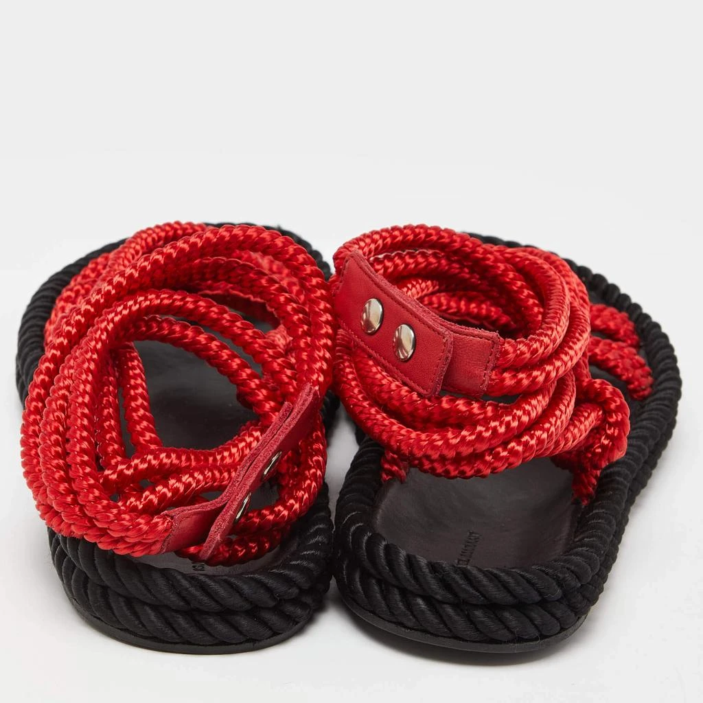 Isabel Marant Isabel Marant Red Rope Lou Flat Sandals Size 39 5