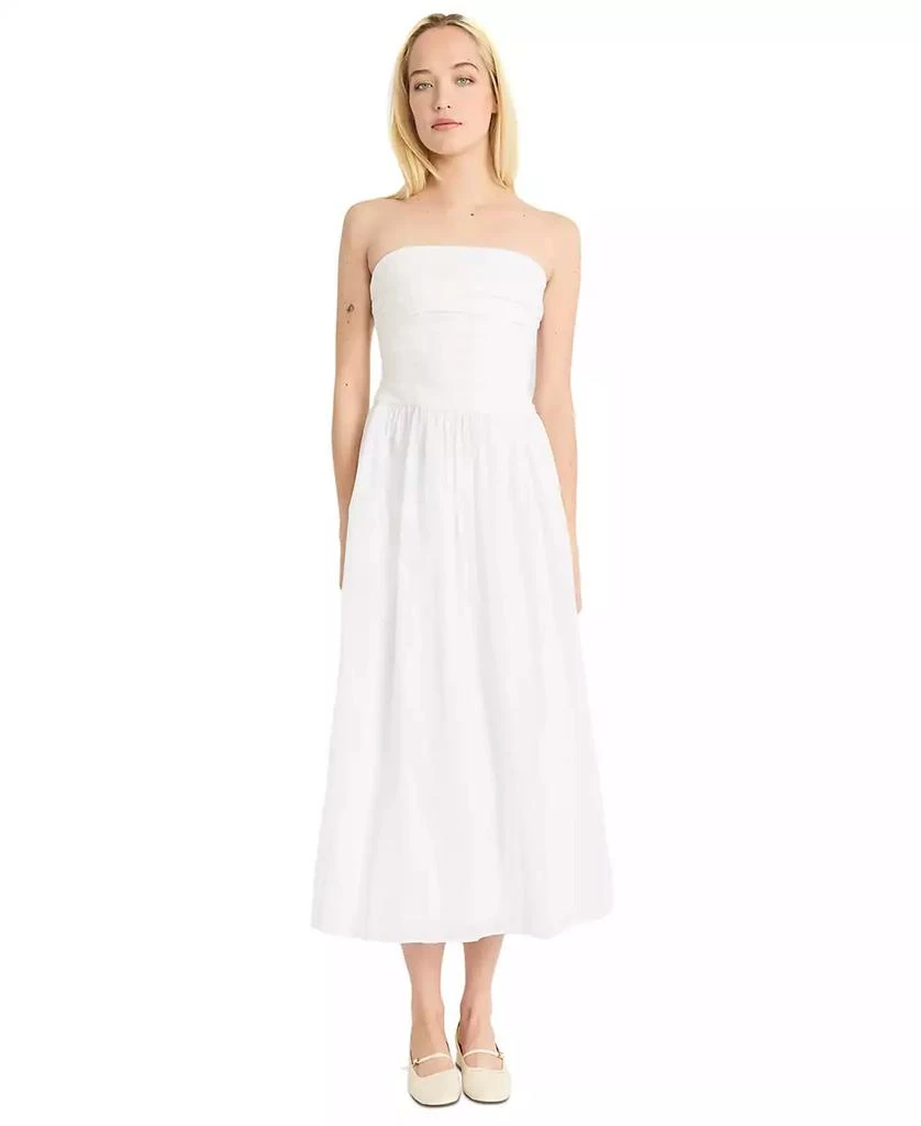 Women's Pleated-Bodice Strapless Midi Dress  On Sale Now with Up to 81%  Off | Discover Exclusive Deals & Savings at BeyondStyle  Authentic Luxely  dress|women's fashion|dresses with Limited-Time Discounts, Free Shipping,