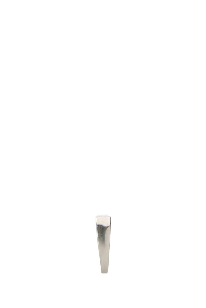 MM6 Silver metal ring