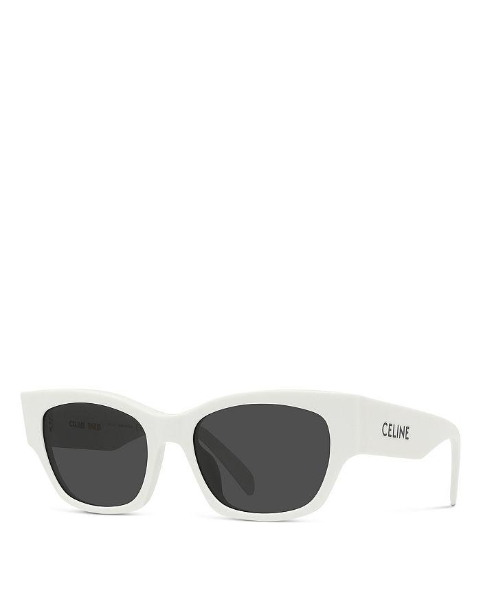 CELINE Monochroms Cat Eye Sunglasses, 54mm