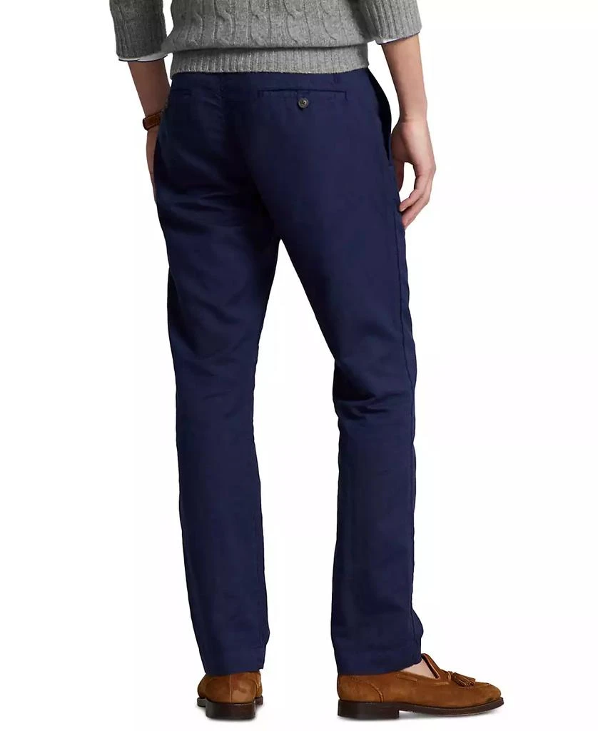 Ralph Lauren Men's Straight-Fit Linen-Blend Pants 2