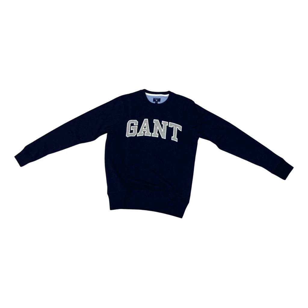 Gant Gant Blue Cotton Knitwear & Sweatshirt 1