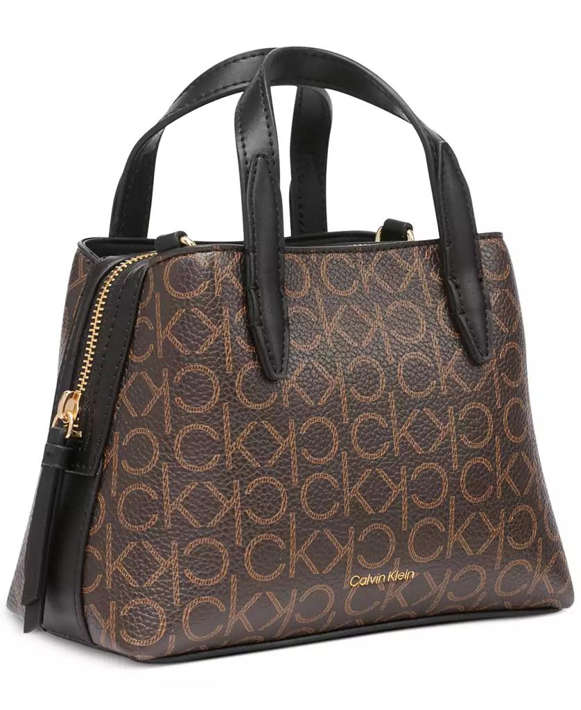 Calvin Klein Millie Signature Triple Compartment Crossbody