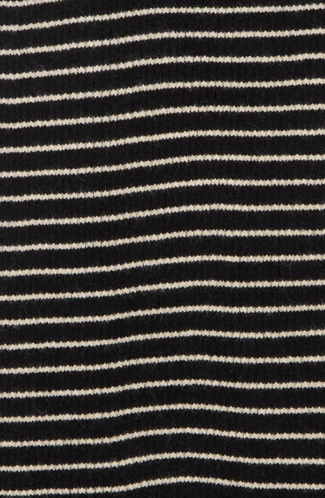 Tasha Ribbed Knit Stripe Scarf 2