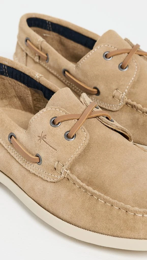Manebi Suede Boat Shoes 4