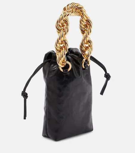 Jil Sander Small leather tote bag 4