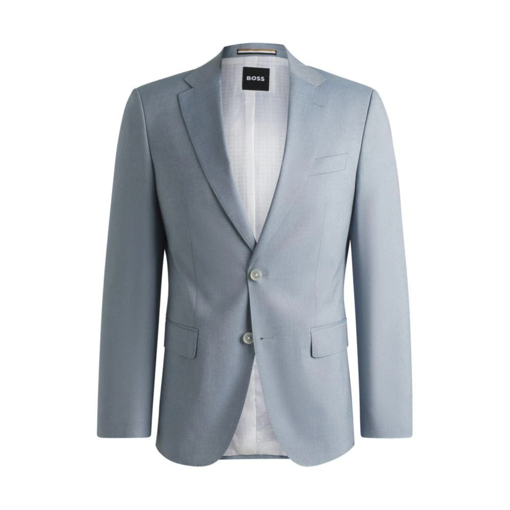 Hugo Boss Slim-fit blazer in stretch chiffon 1