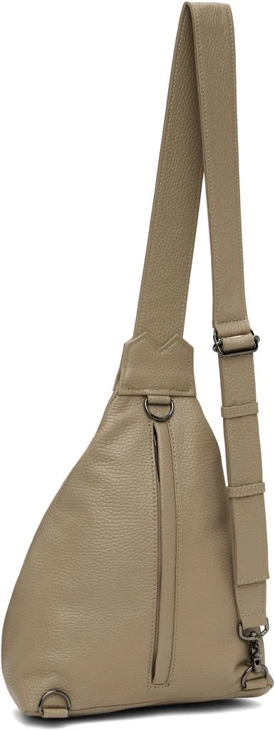 YOHJI YAMAMOTO Beige Small Y Crossbody Bag 3