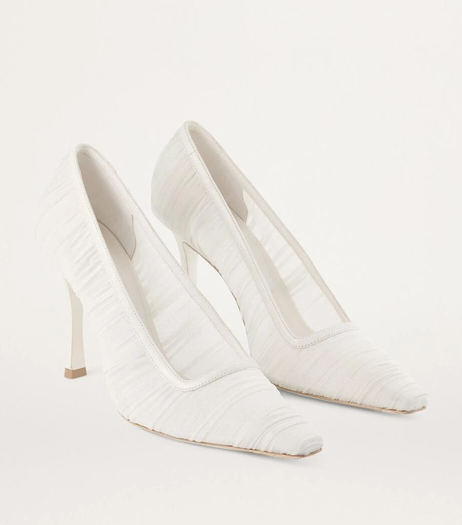 Jimmy Choo Lotta 100 Tulle Pumps 5