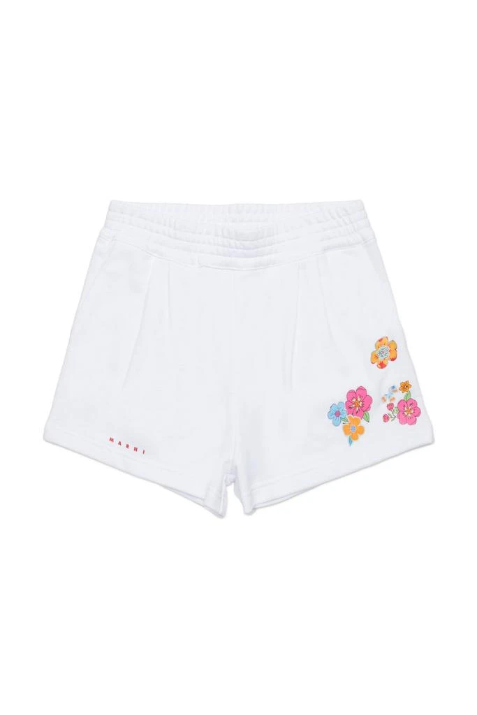 Marni Kids Marni Kids Allover Floral Printed Shorts 1