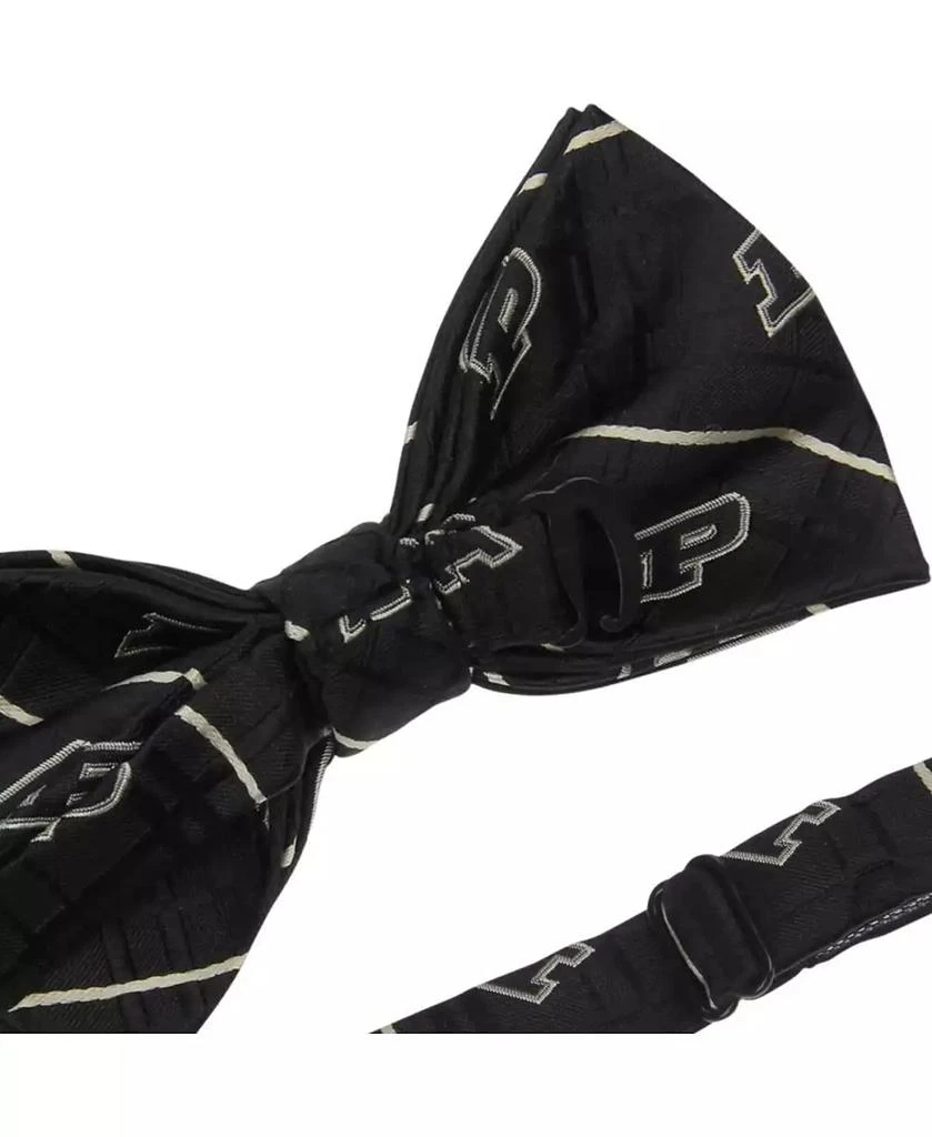 Eagles Wings Men's Black Purdue Boilermakers Oxford Bow Tie 3