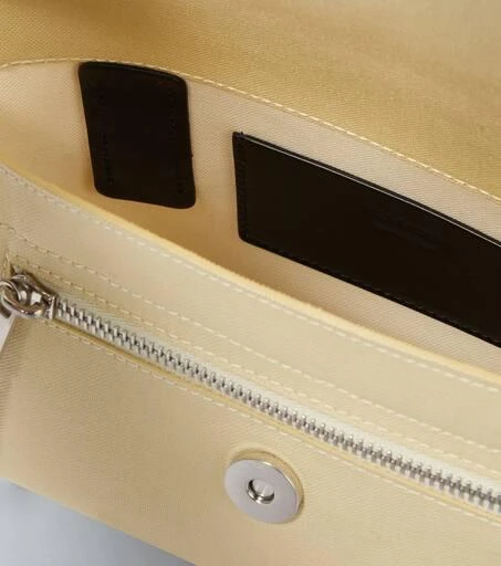 Jil Sander Leather-trimmed canvas belt bag 4