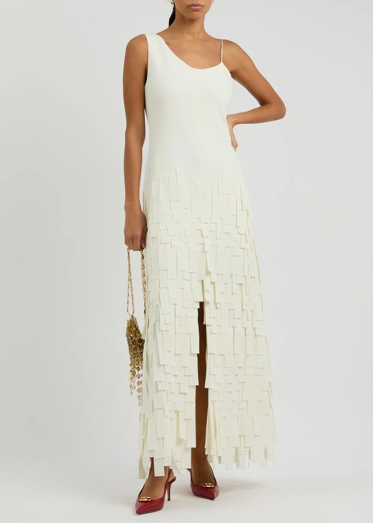 A.W.A.K.E MODE Laser-cut crepe maxi dress 4