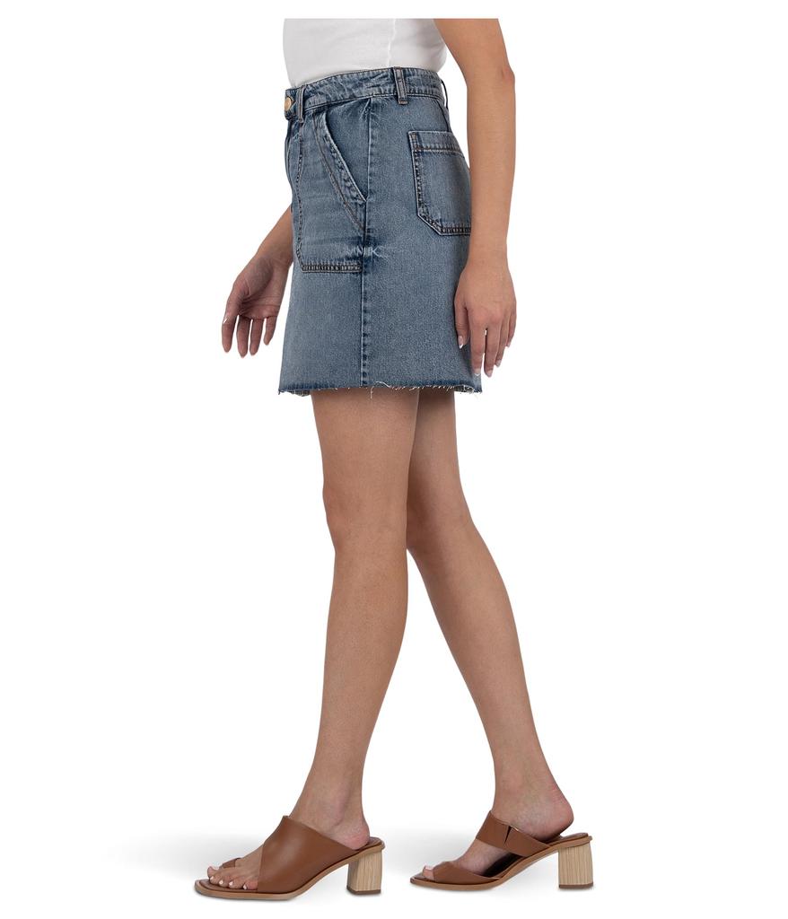 KUT from the Kloth Bristol Skirt With Pork Chop Pockets