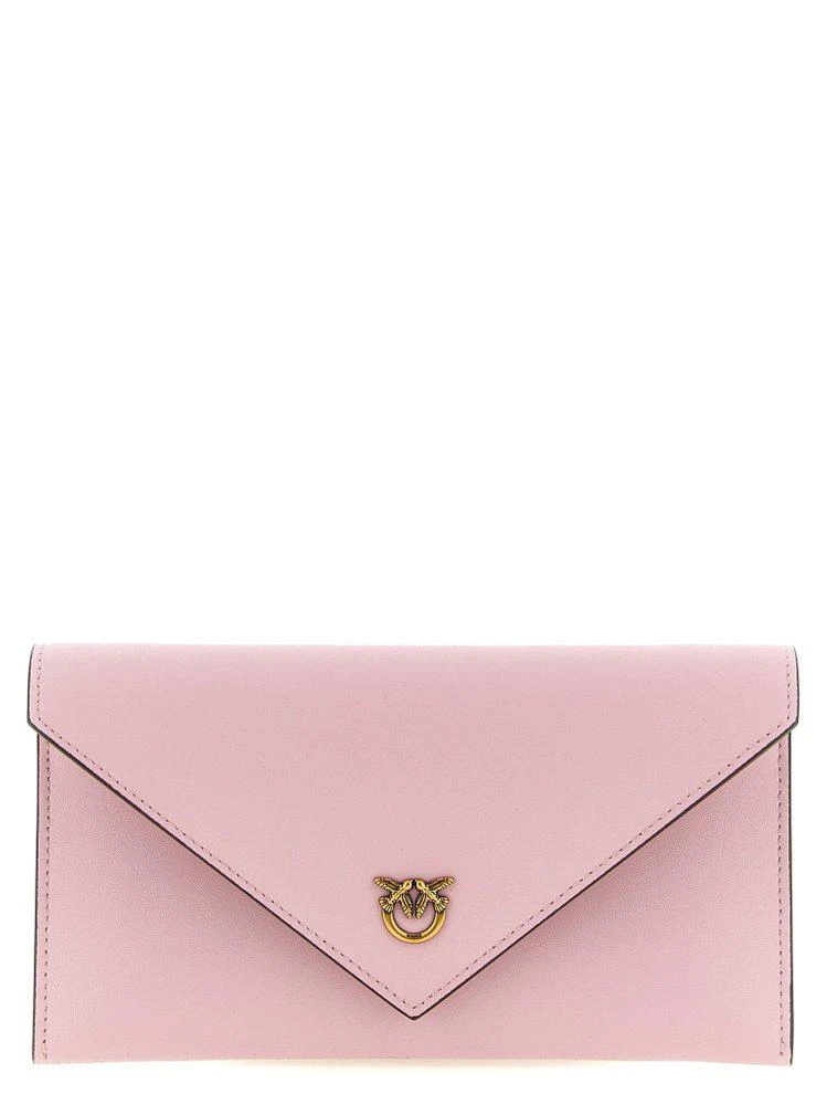 PINKO Pinko Love Birds Chain-Linked Clutch Bag 1