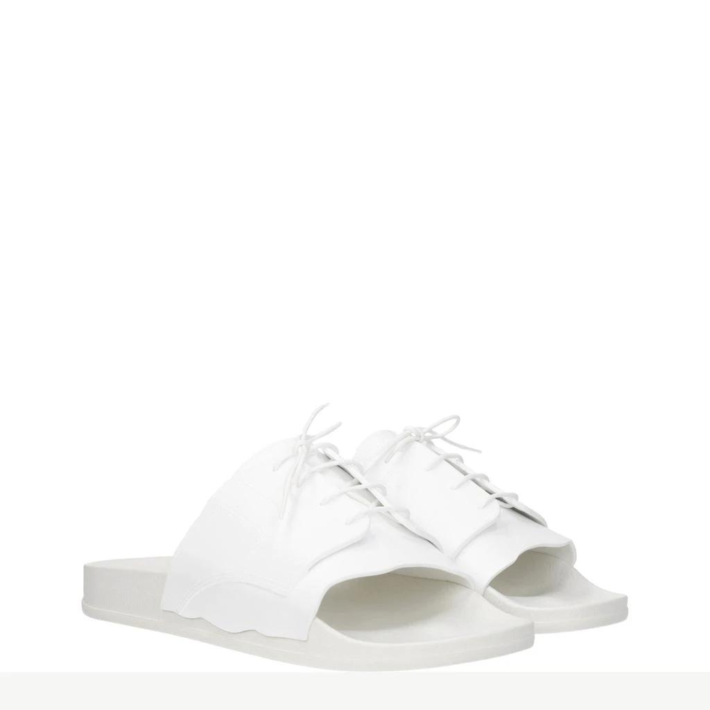 MAISON MARGIELA Maison Margiela White Cotton Slipper 2