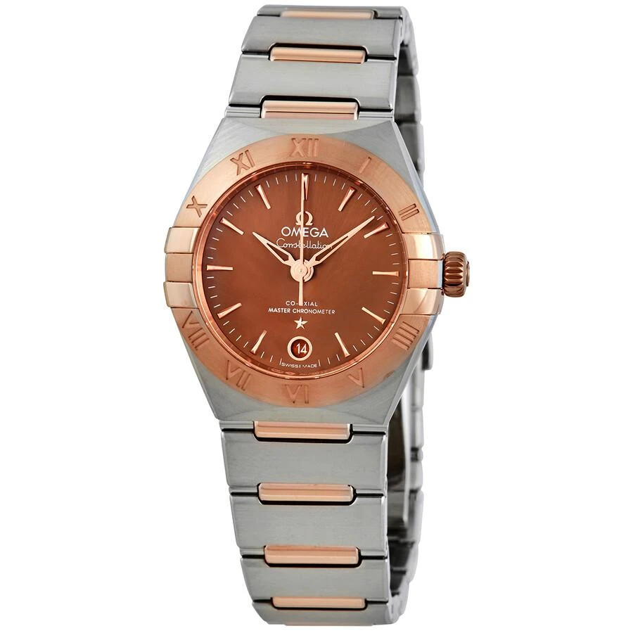Omega Constellation Automatic Chronometer Brown Dial Ladies Watch 131.20.29.20.13.001 1